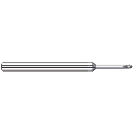 Harvey Tool End Mill for Aluminum Alloys - Ball, 0.1250" (1/8) 54508-C8